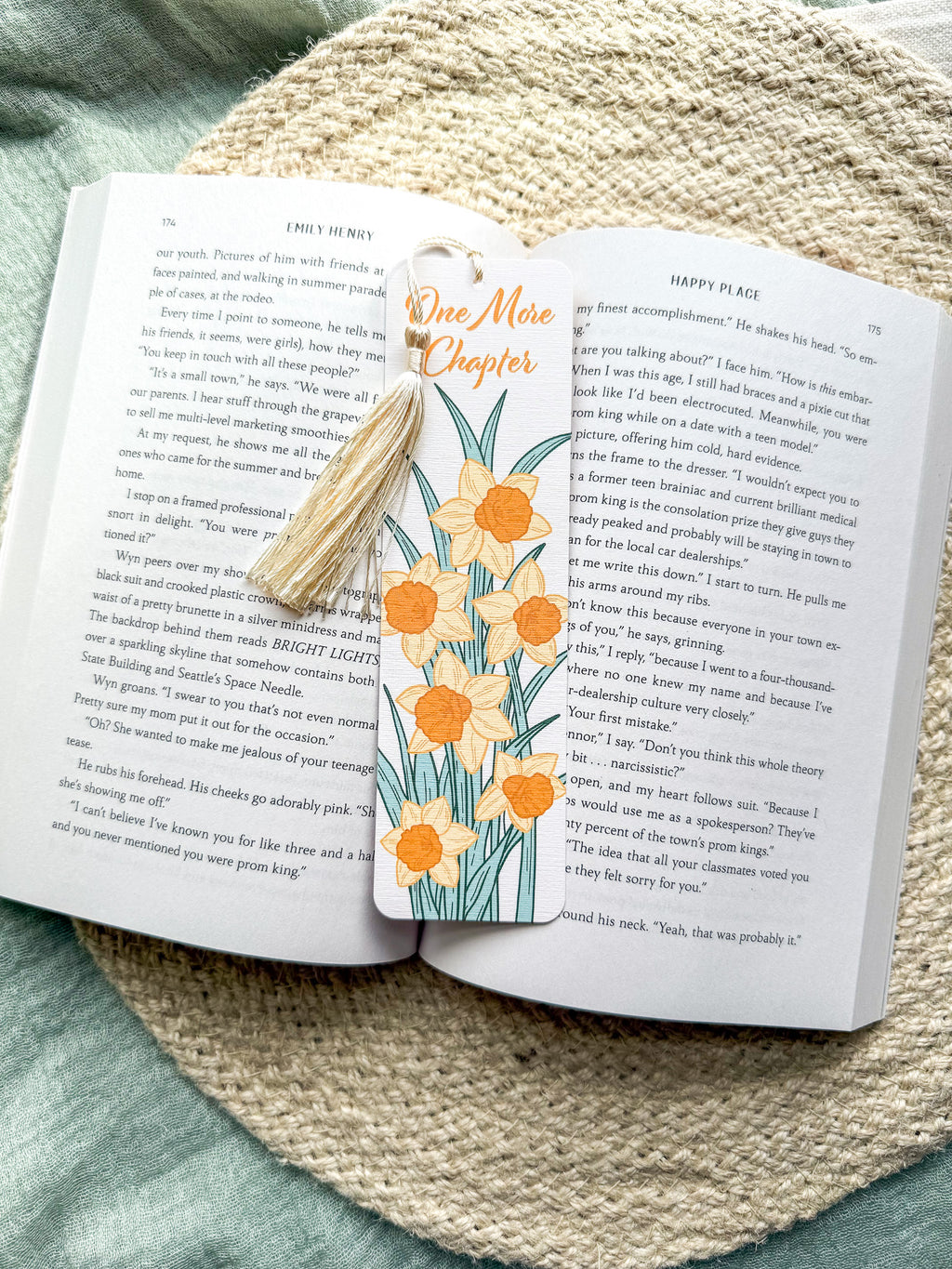 One More Chapter Bookmark