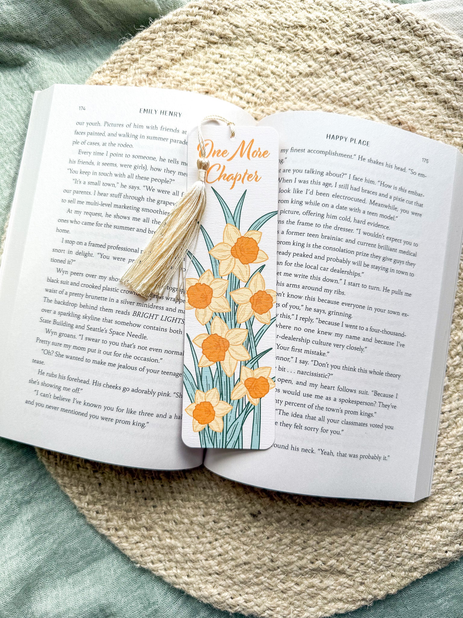 One More Chapter Bookmark