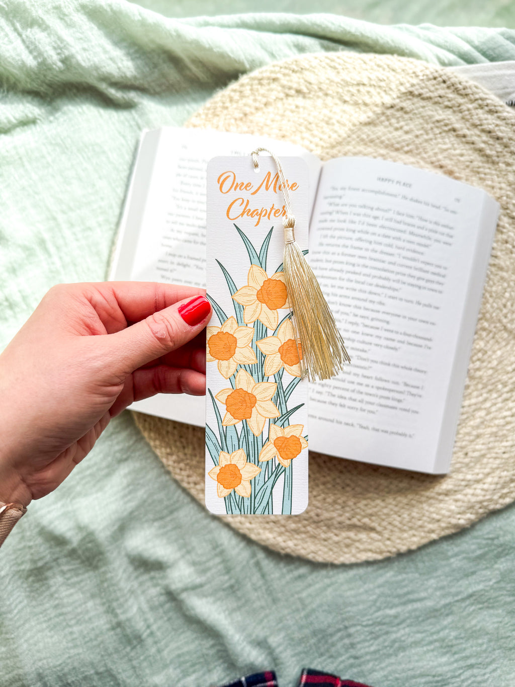 One More Chapter Bookmark