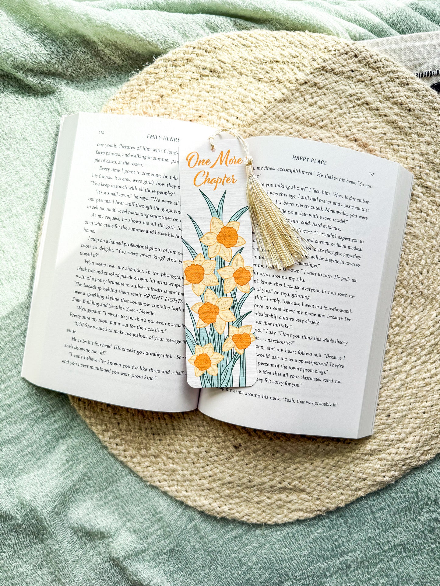 One More Chapter Bookmark