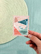 Utah Stamp Sticker