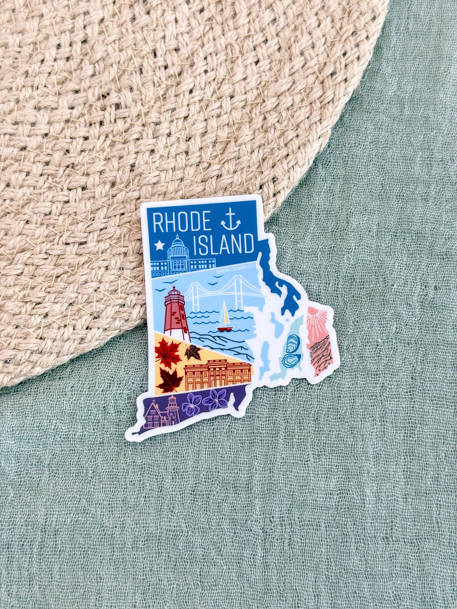 Rhode Island Sticker