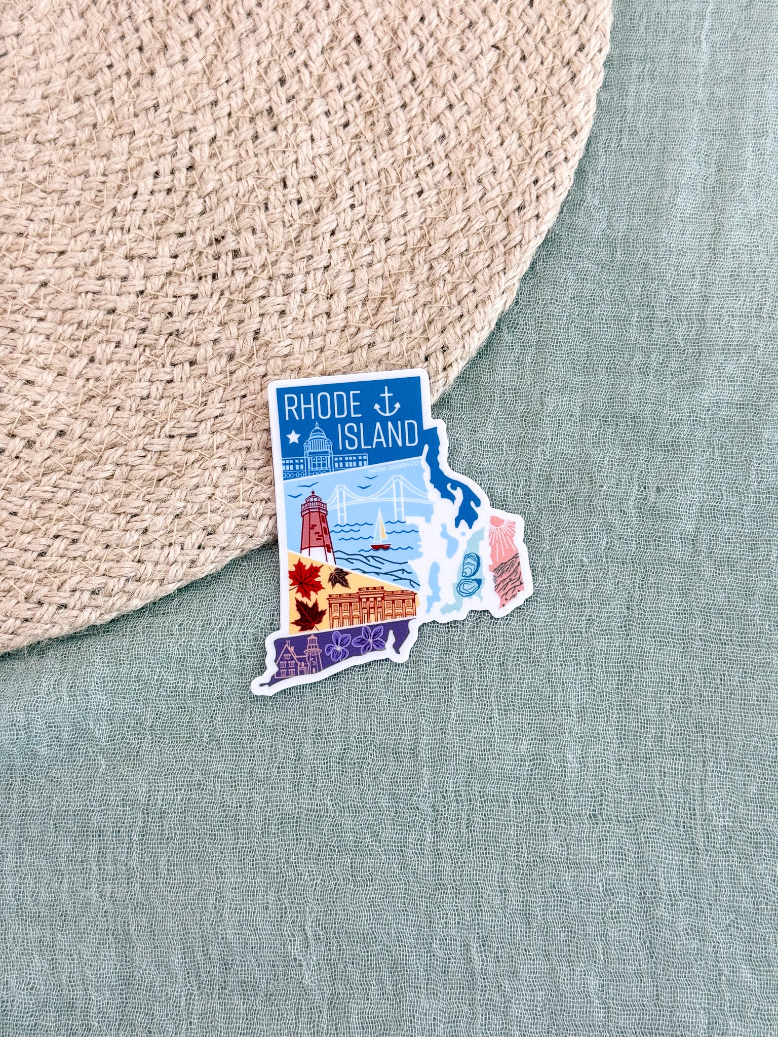 Rhode Island Sticker
