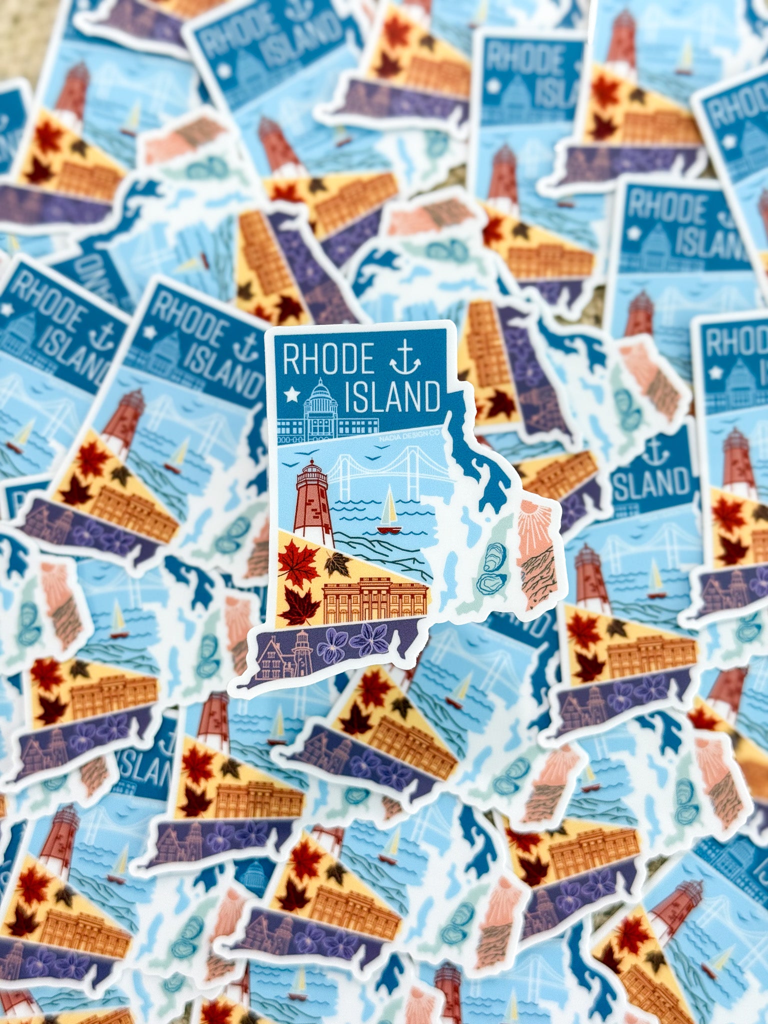Rhode Island Sticker