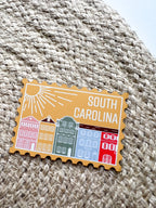 South Carolina Stamp Magnet