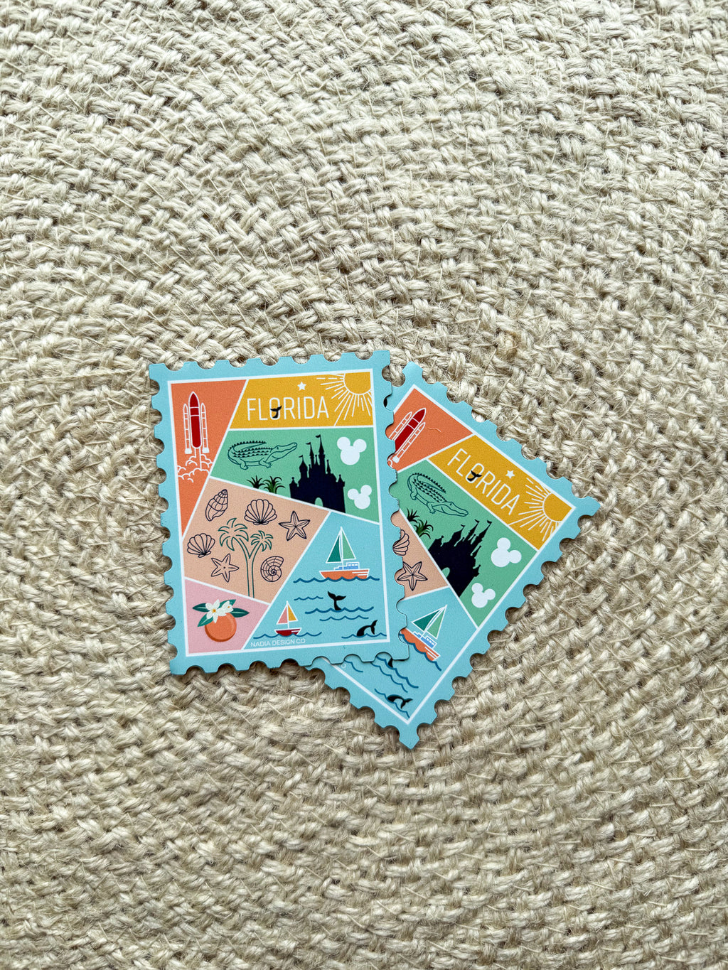 Florida Stamp Magnet