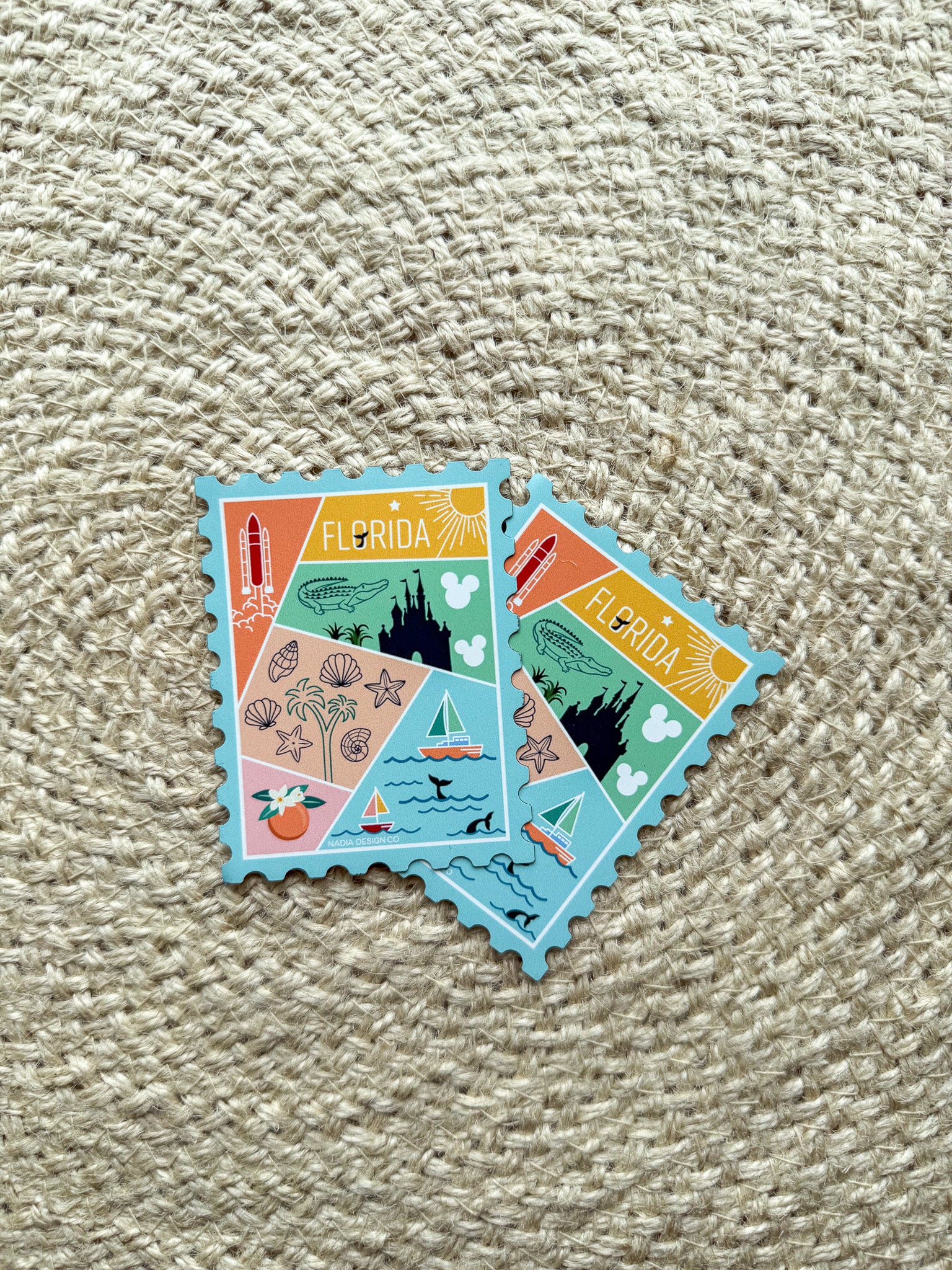 Florida Stamp Magnet