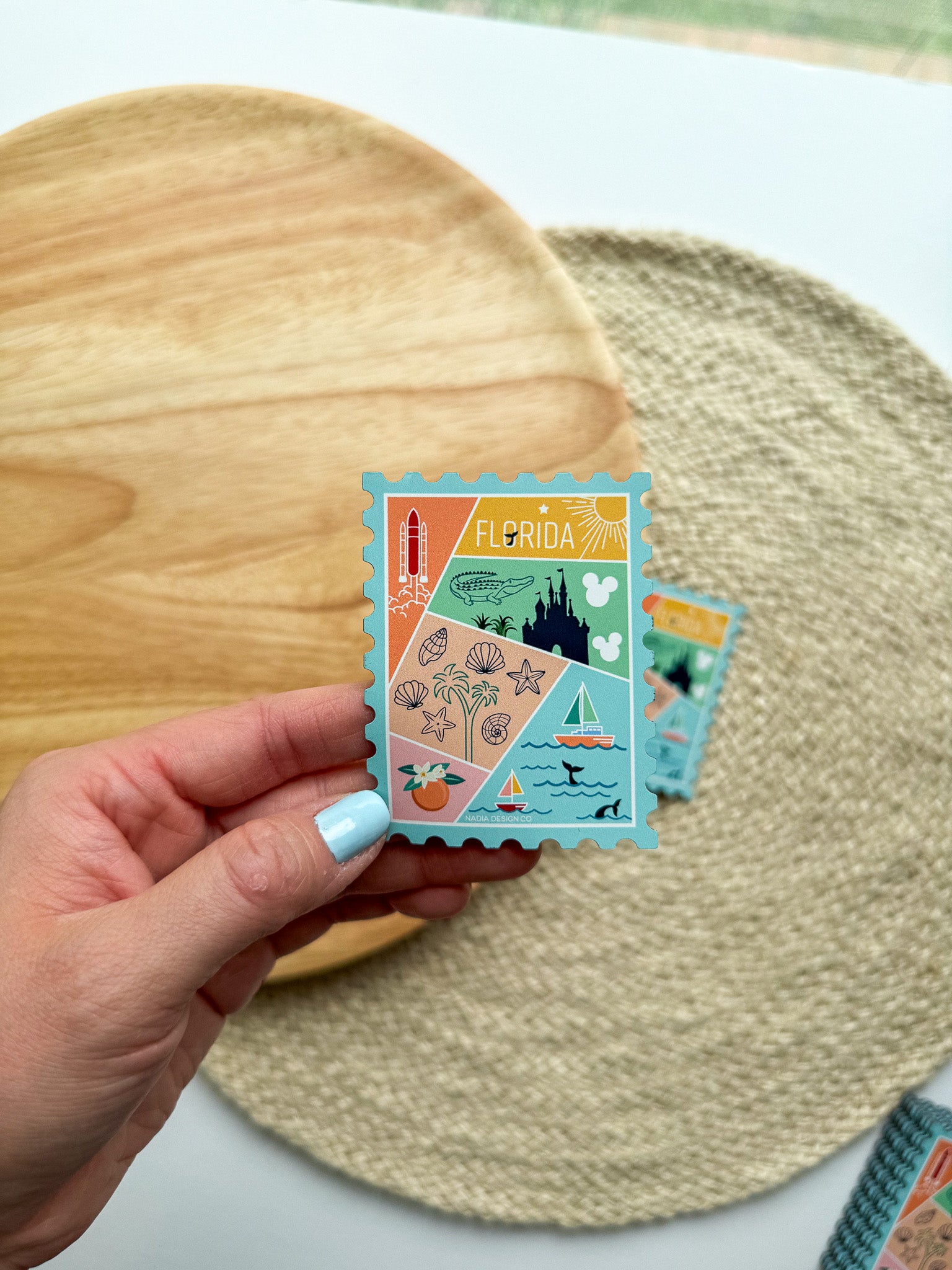 Florida Stamp Magnet