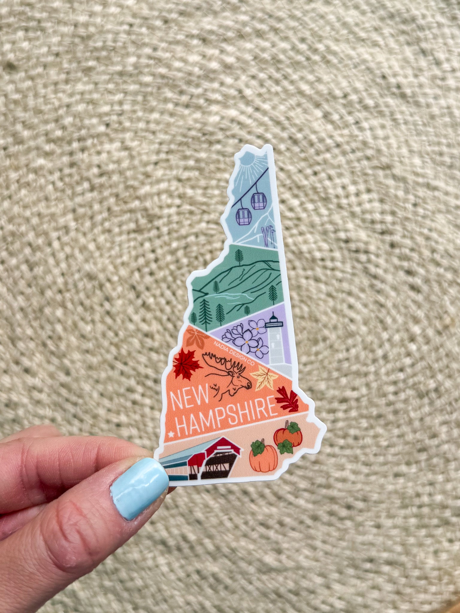 New Hampshire Sticker