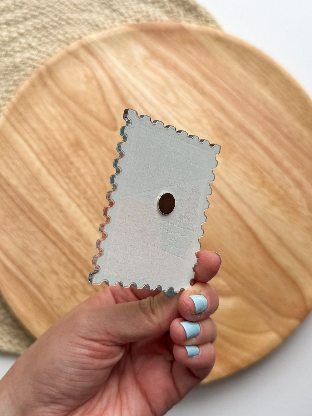 Delaware Acrylic Magnet