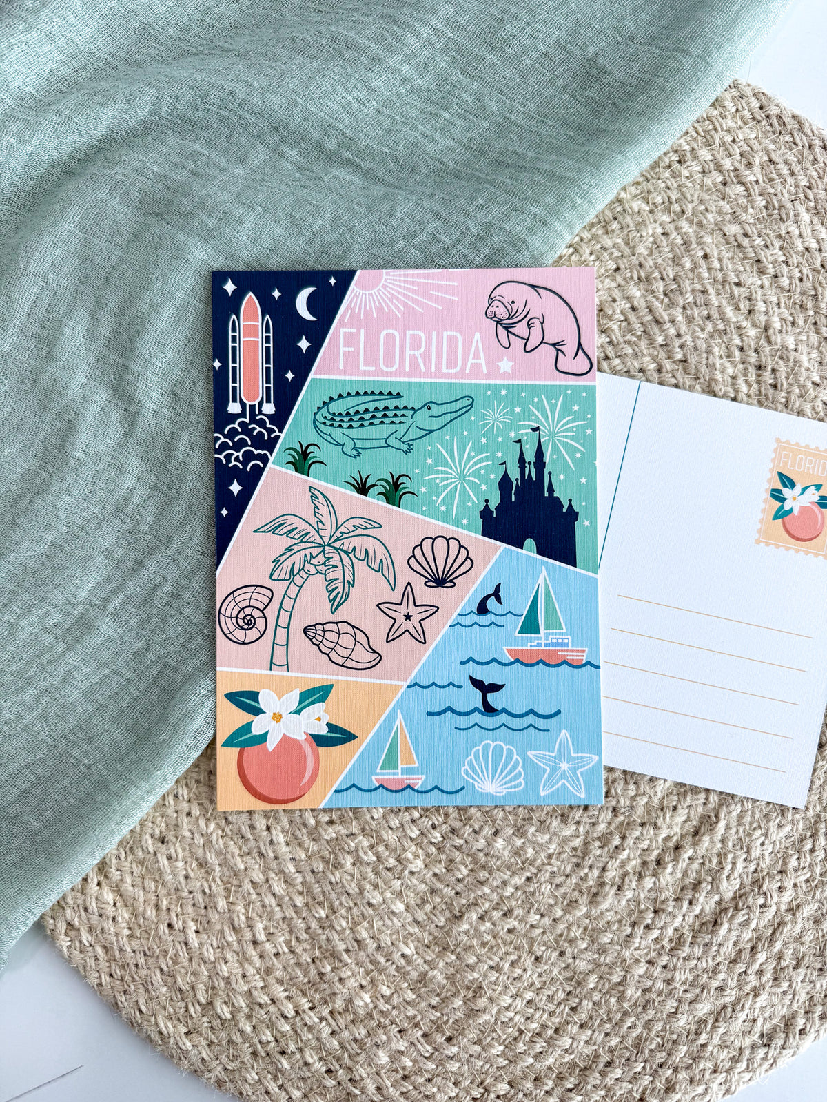 Florida USA Postcard