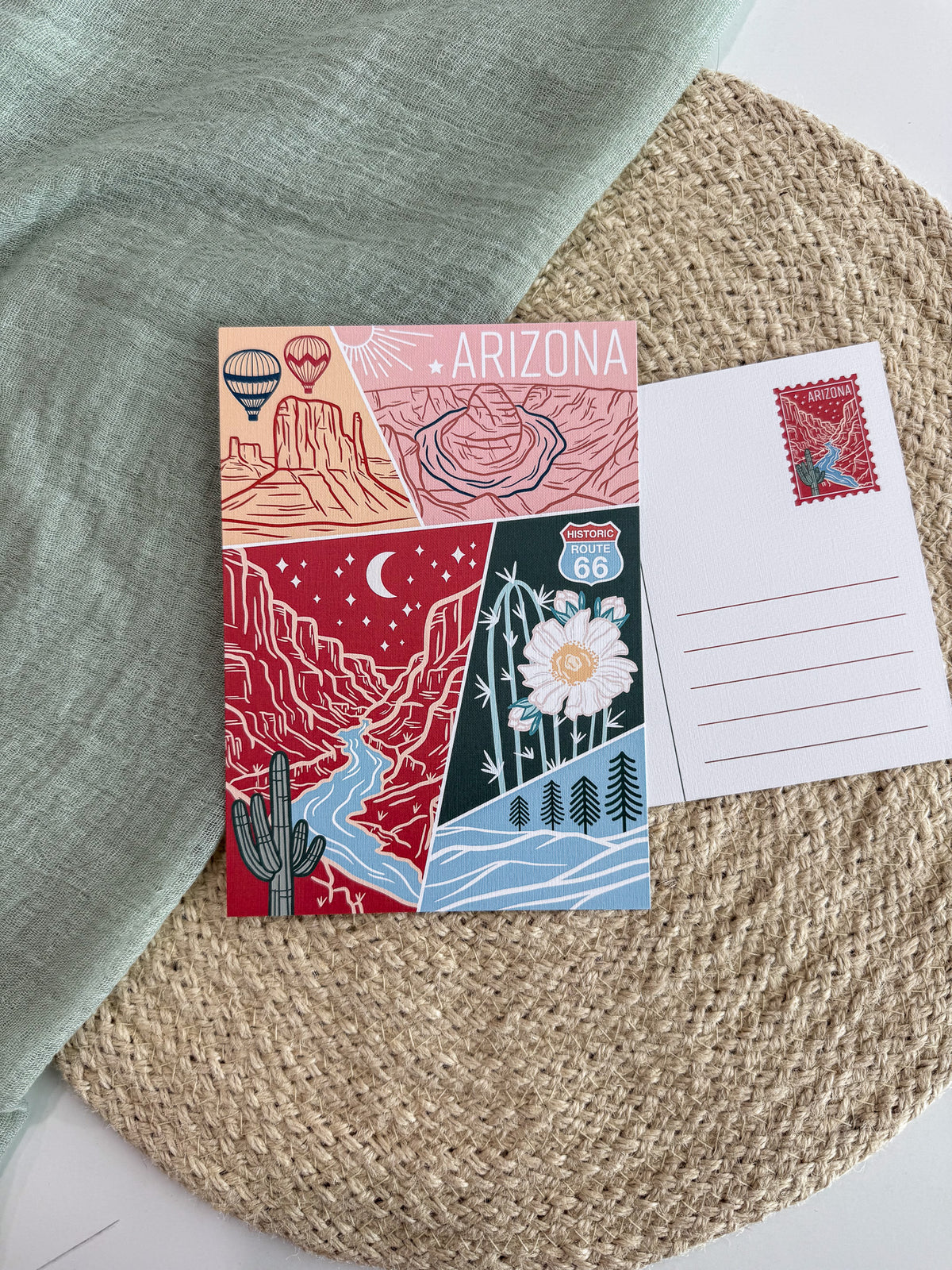 Arizona USA Postcard