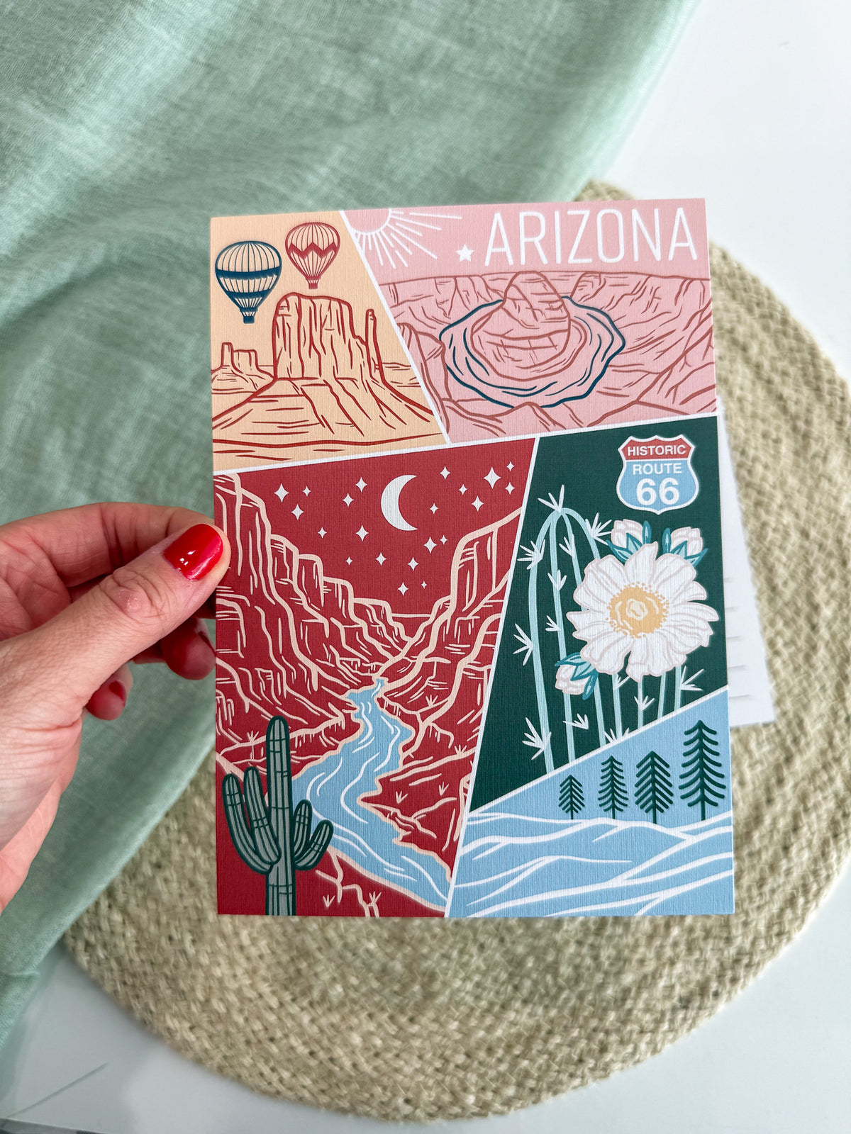 Arizona USA Postcard