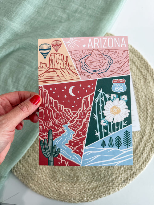 Arizona USA Postcard