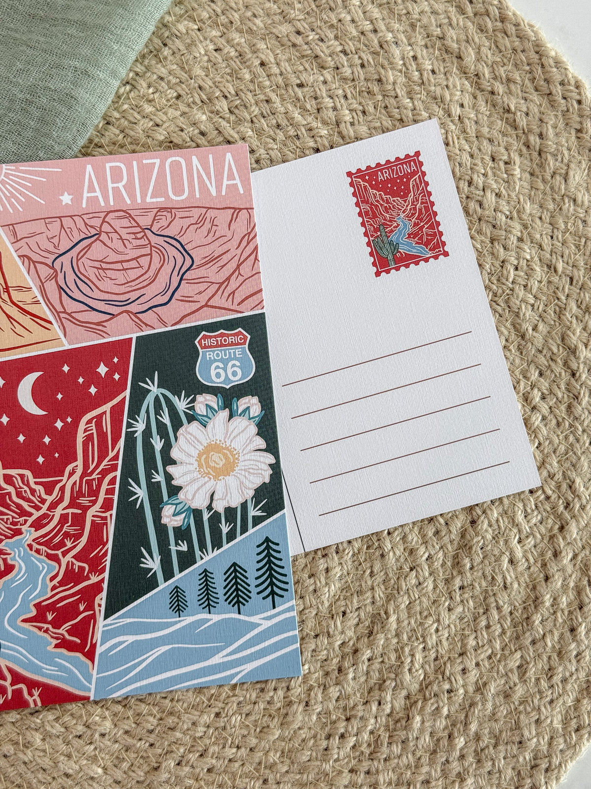Arizona USA Postcard