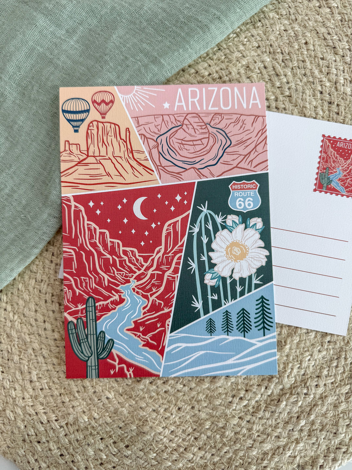 Arizona USA Postcard