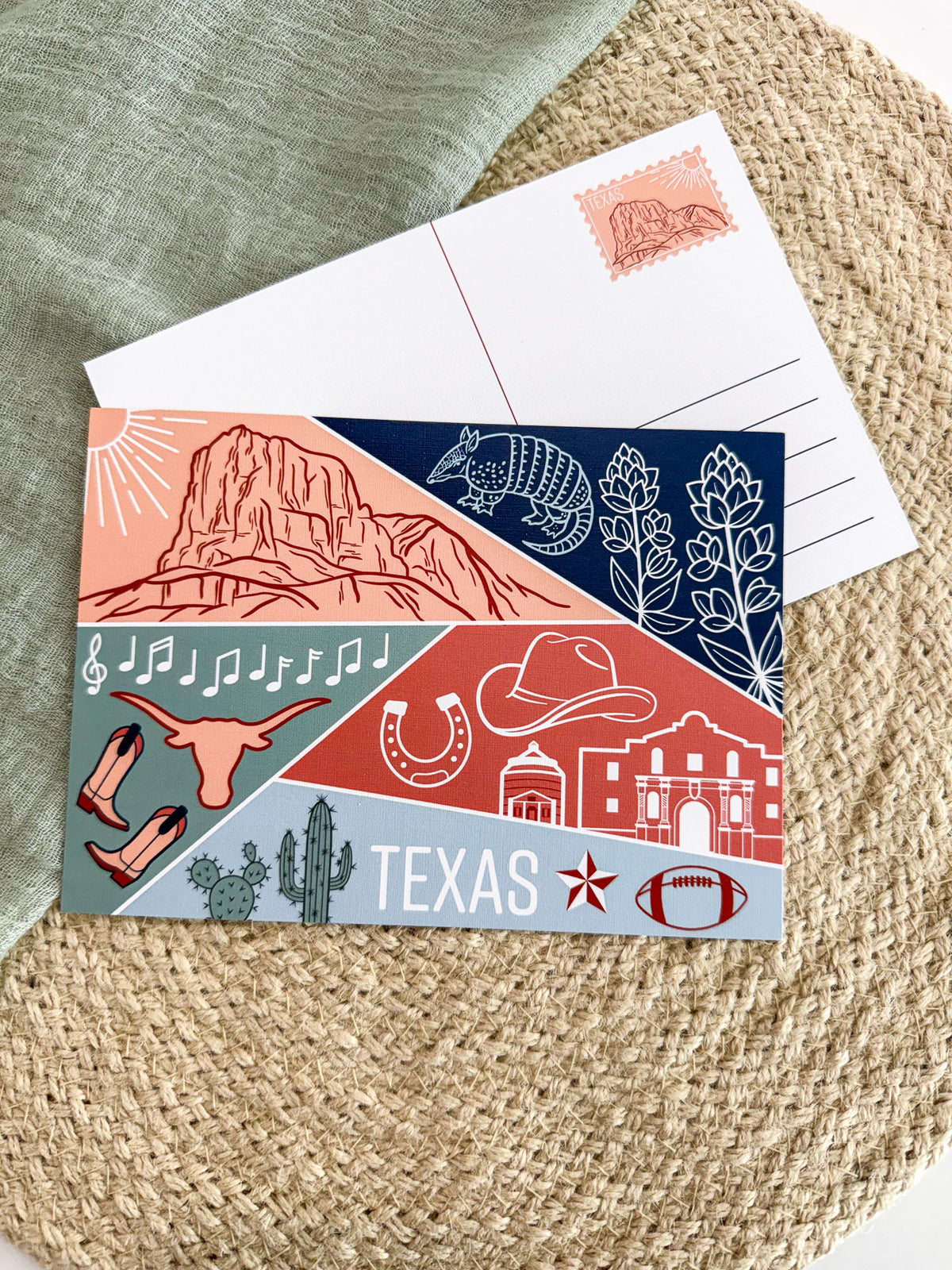 Texas USA Postcard