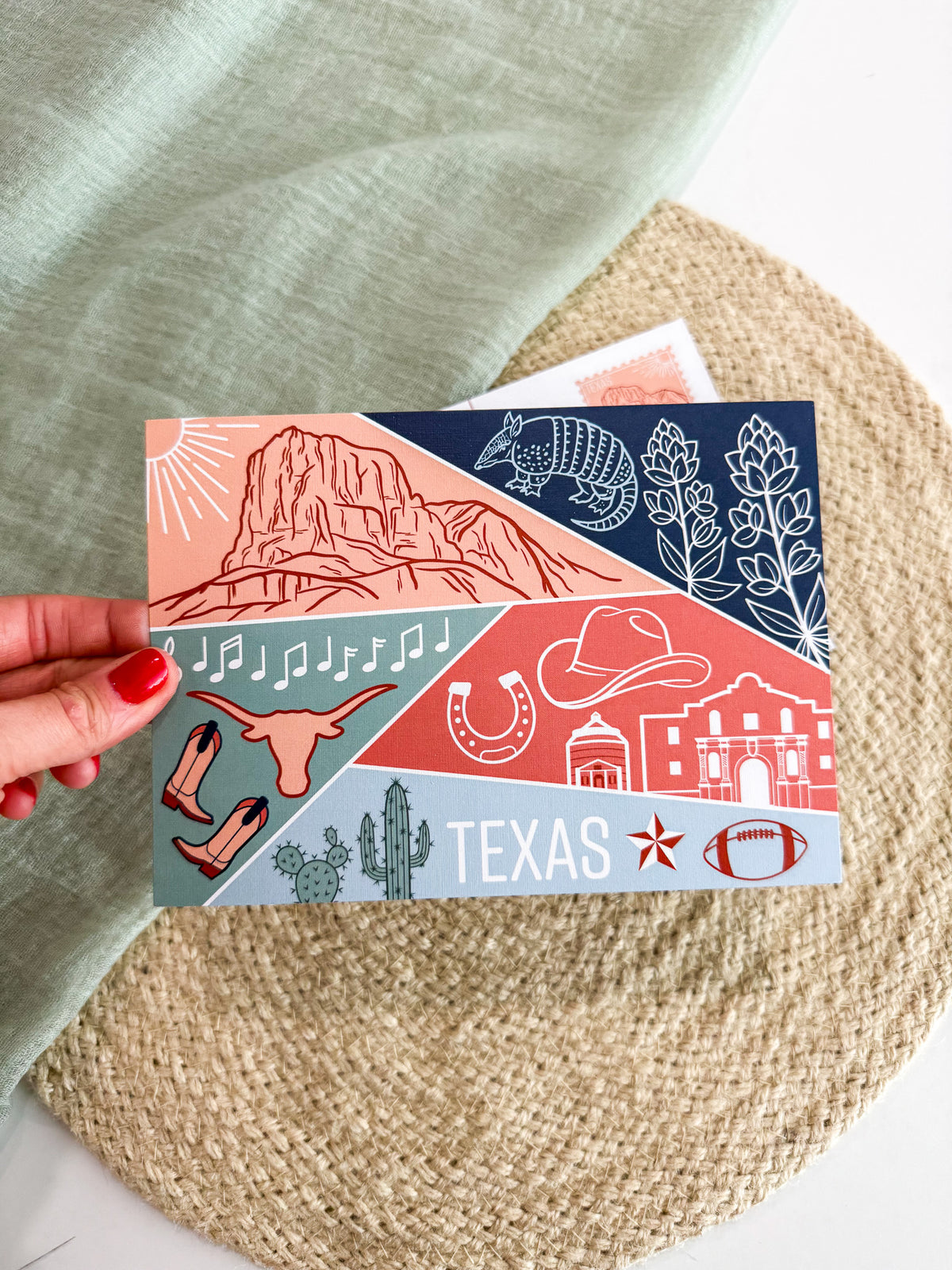 Texas USA Postcard