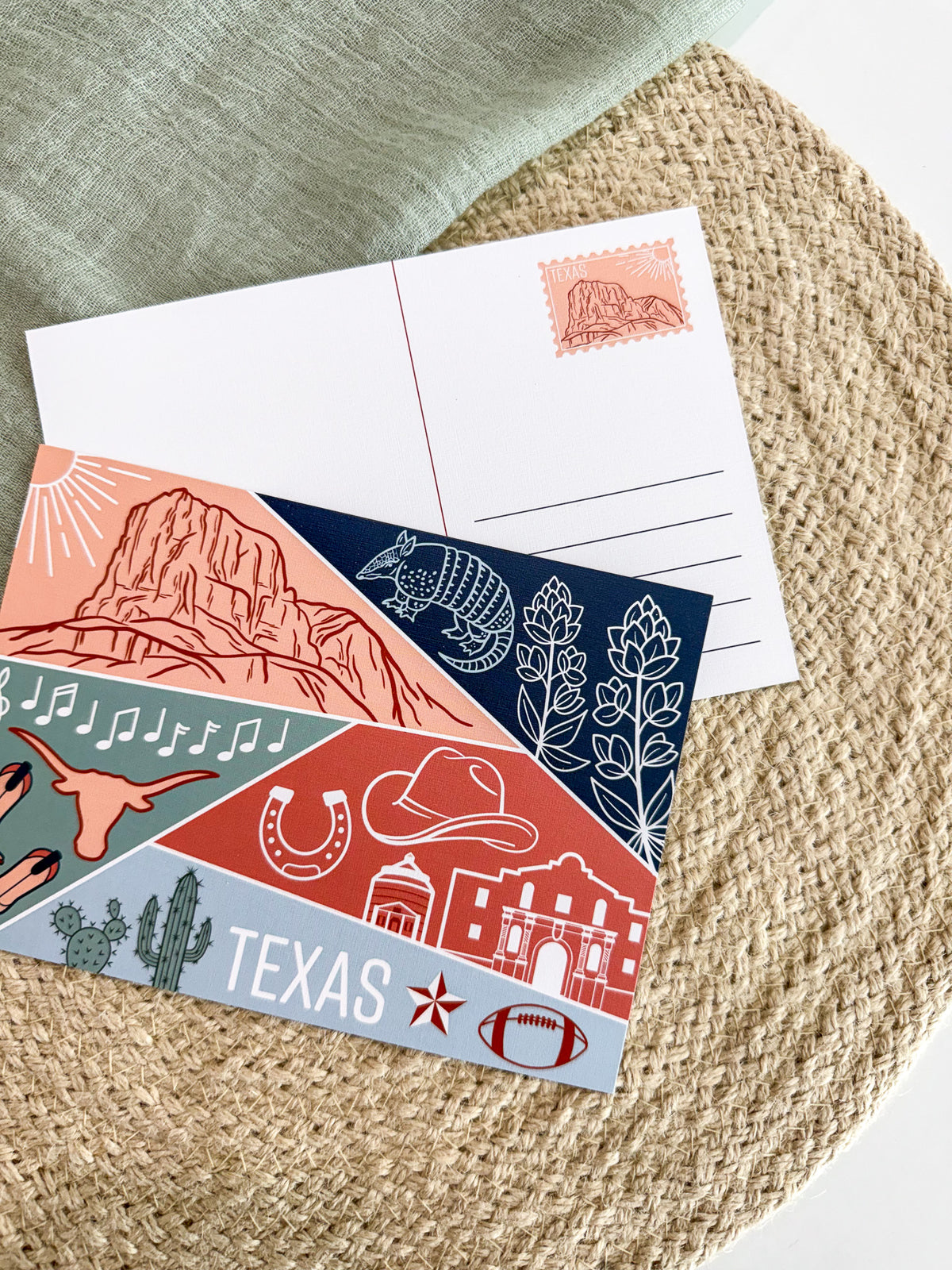 Texas USA Postcard