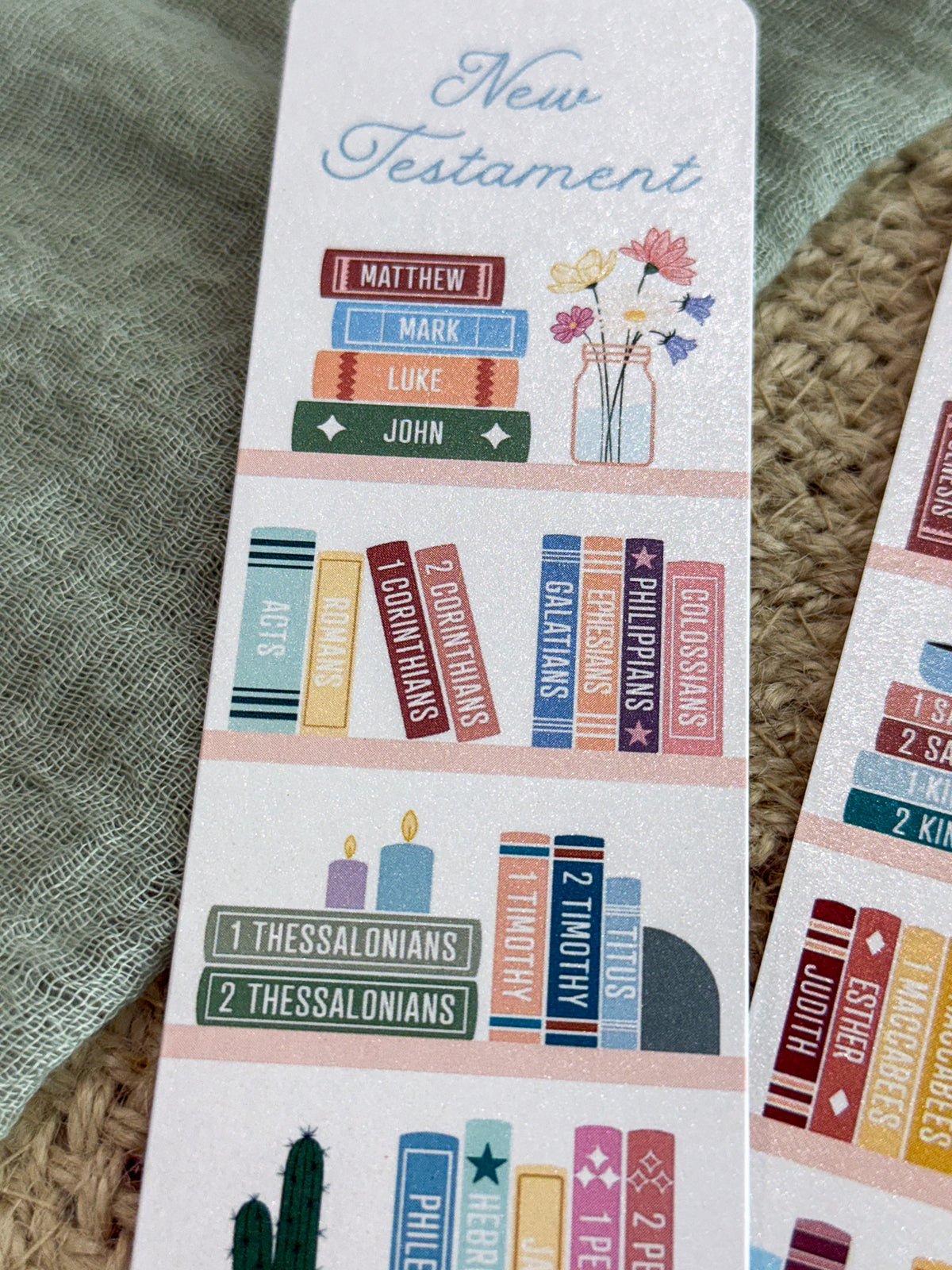 Books of the Catholic Bible Bookmark