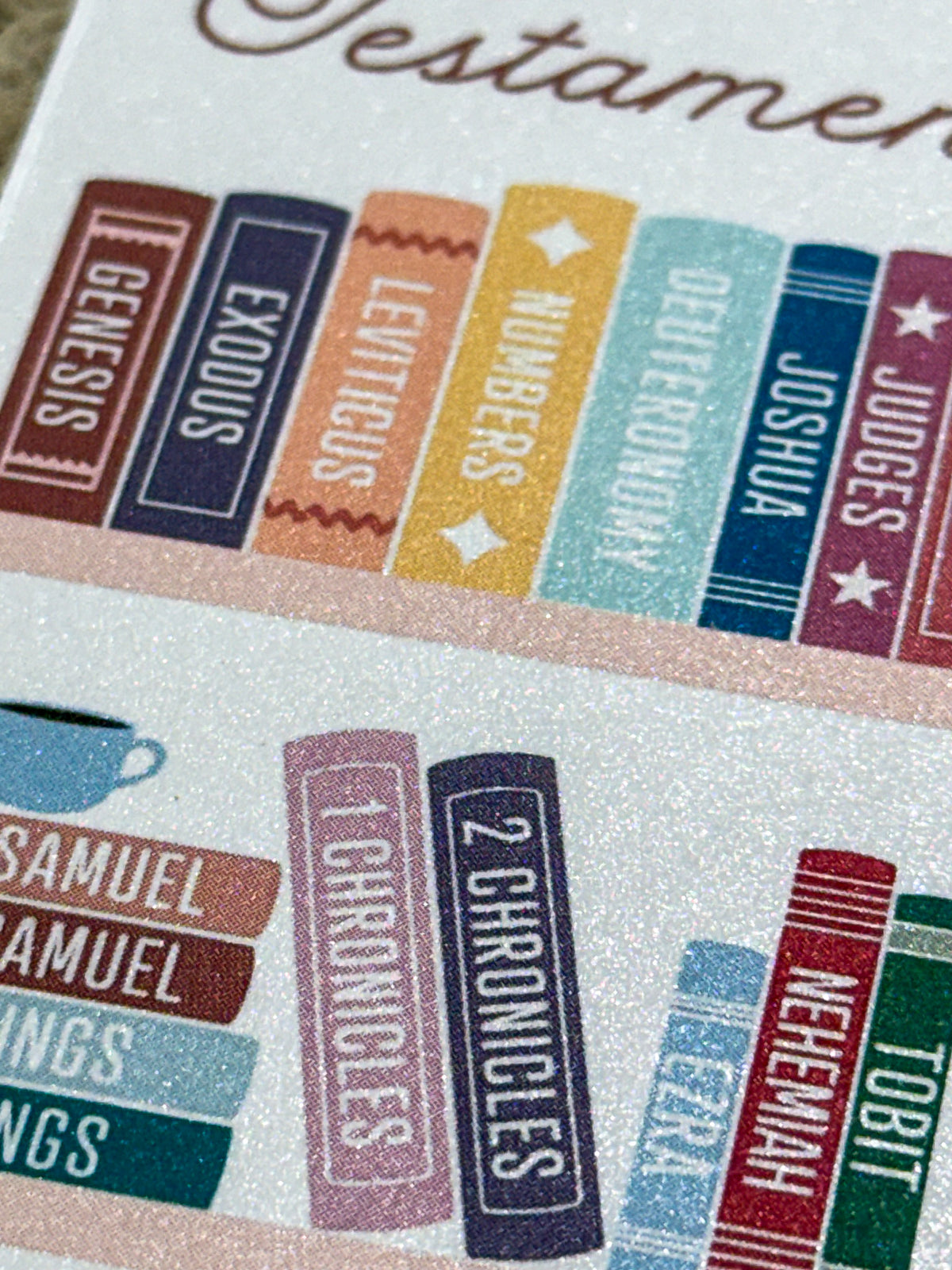 Books of the Catholic Bible Bookmark