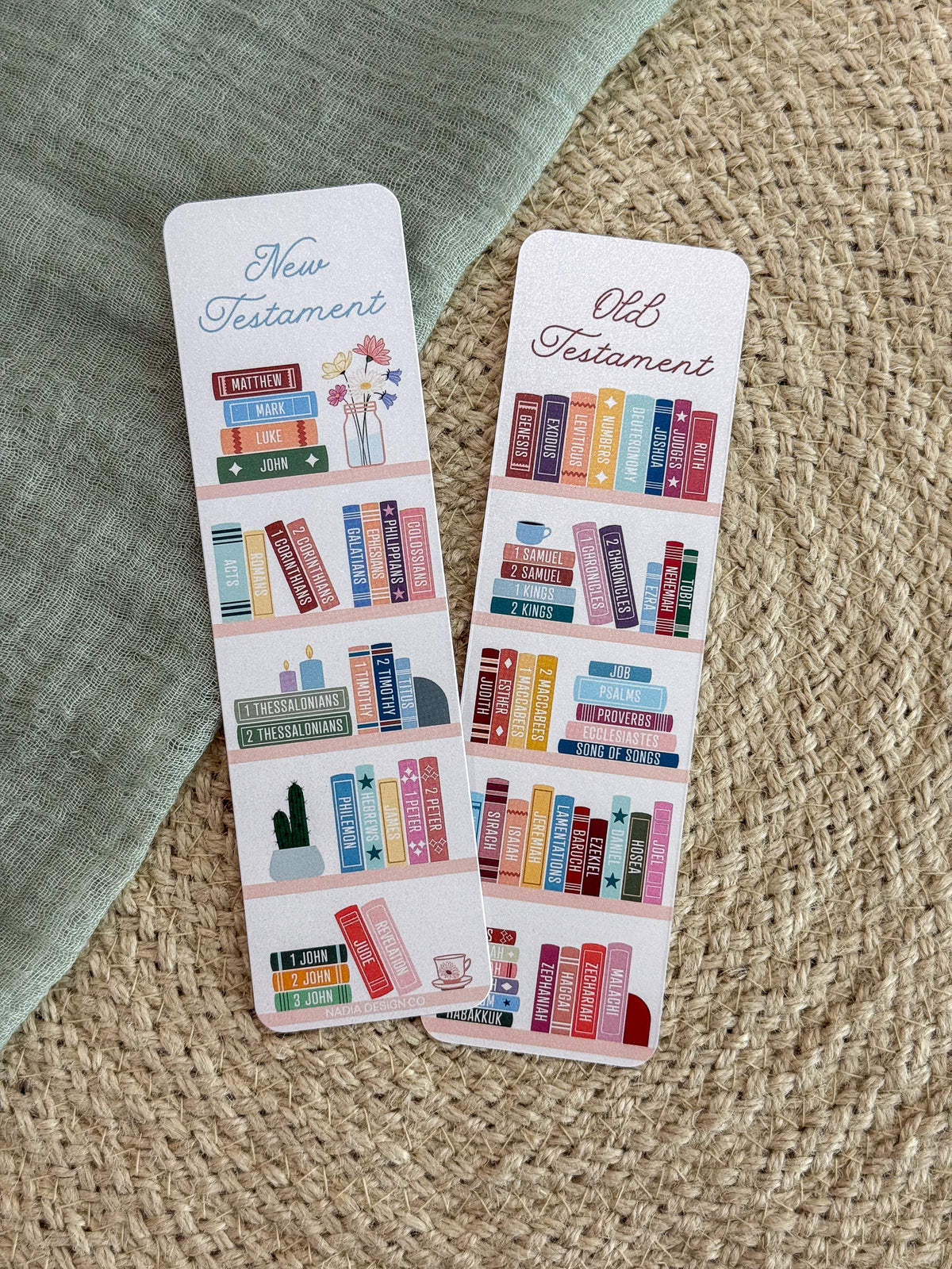 Books of the Catholic Bible Bookmark