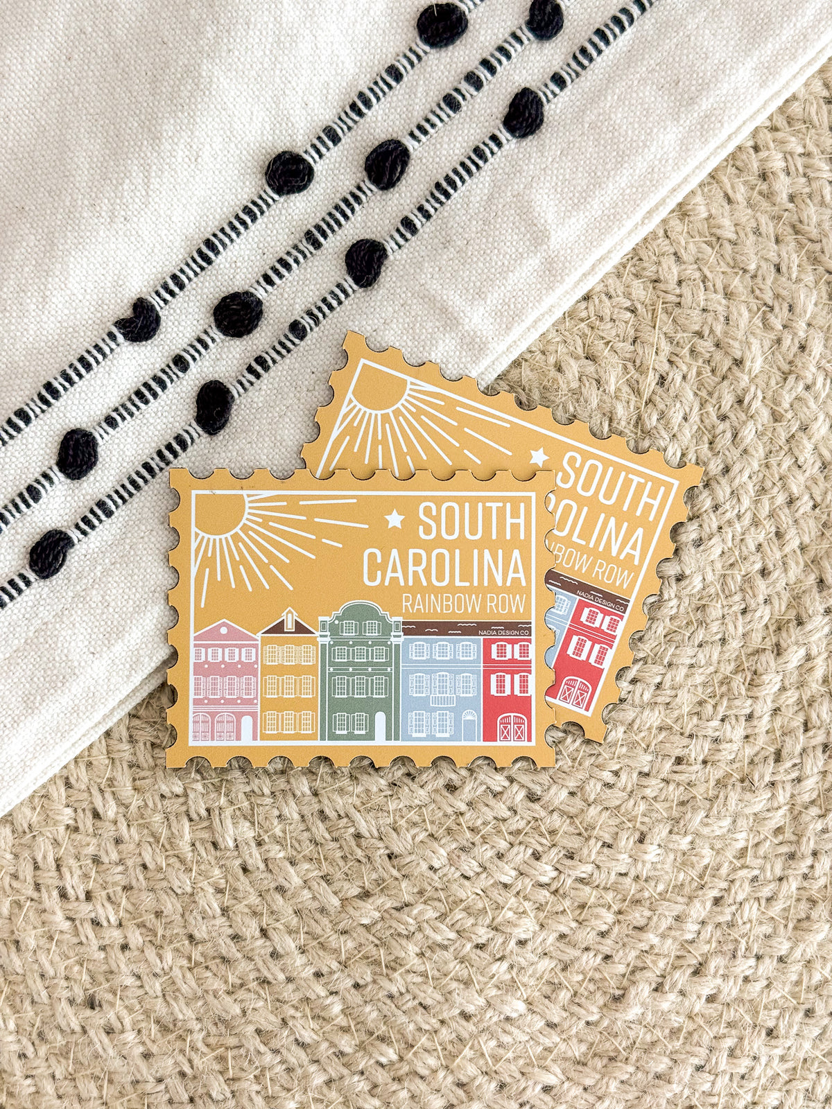 South Carolina Stamp Magnet