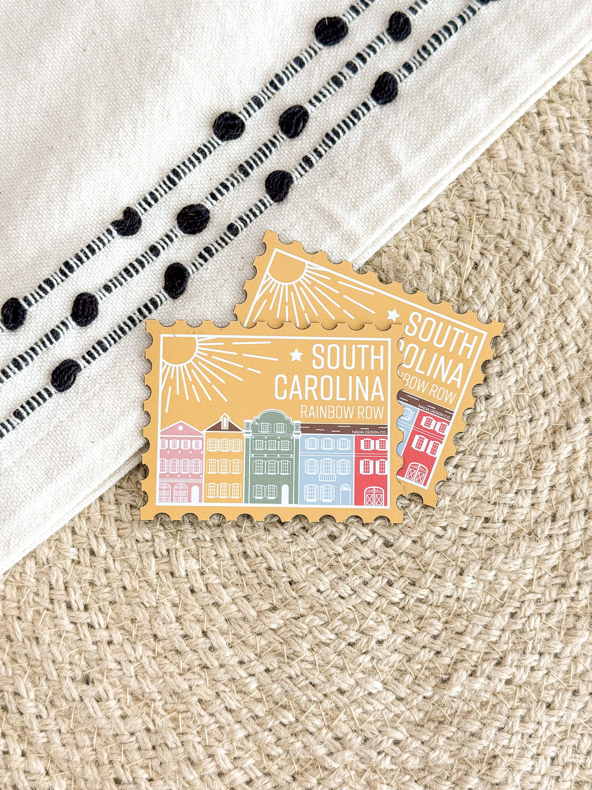 South Carolina Stamp Magnet