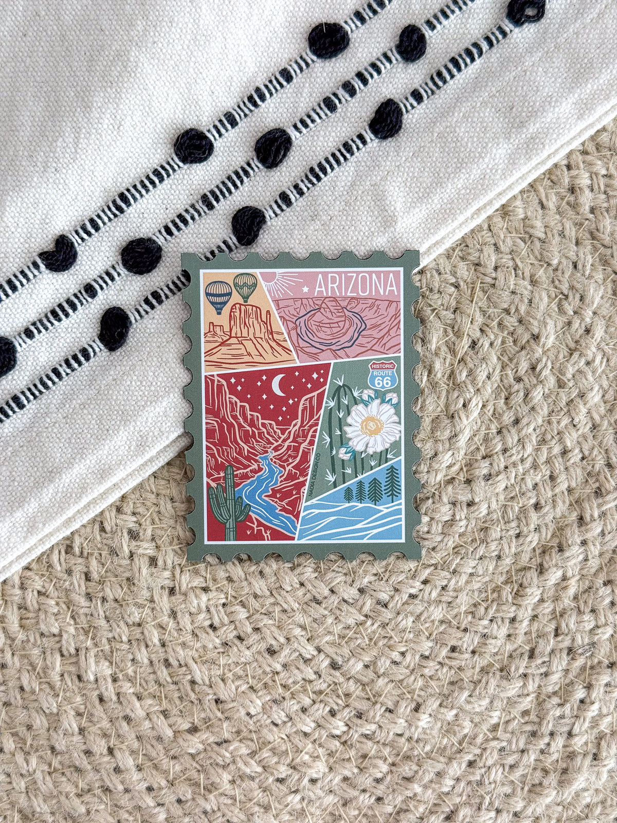 Arizona Stamp Magnet
