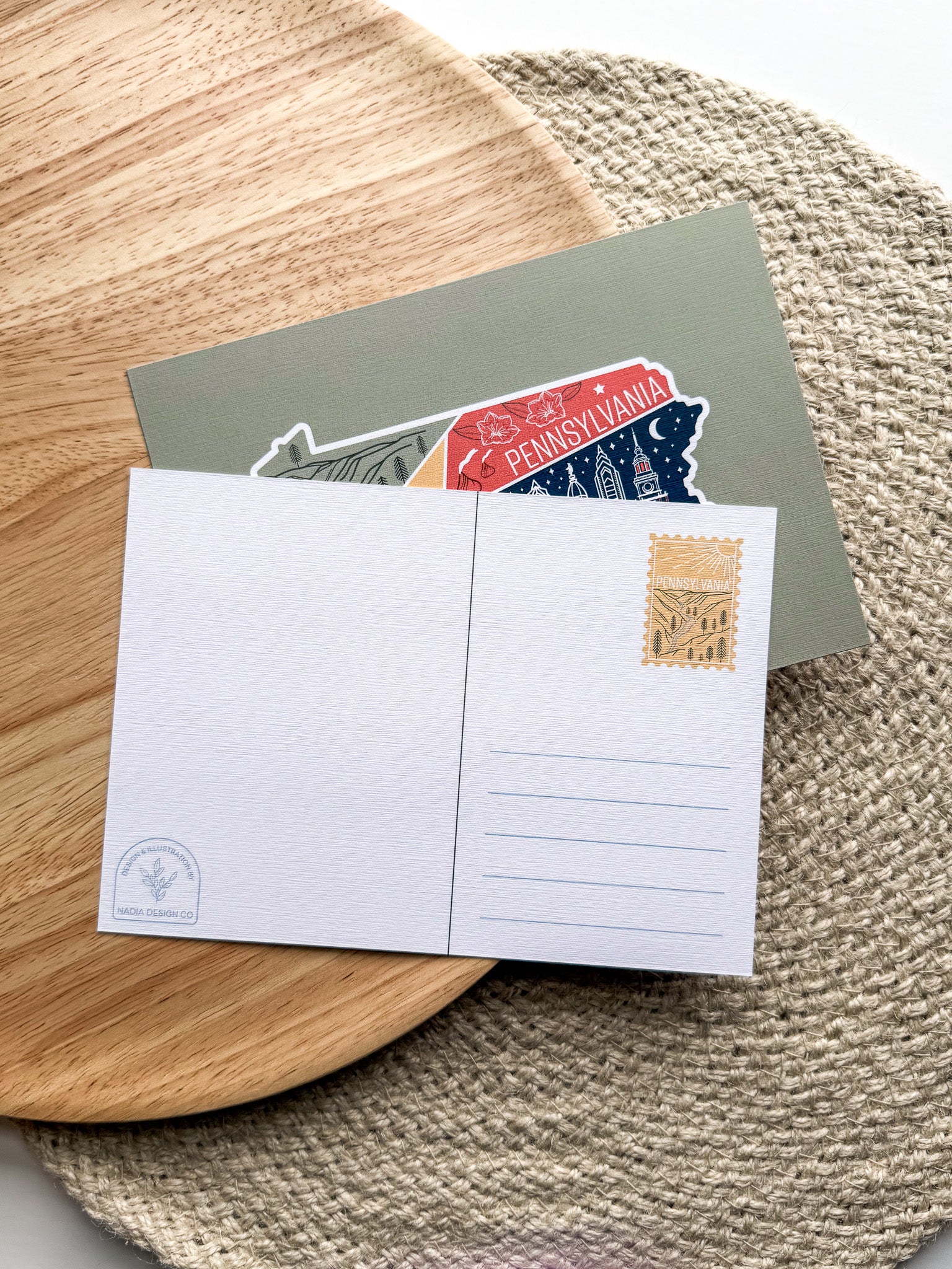 Pennsylvania State Postcard