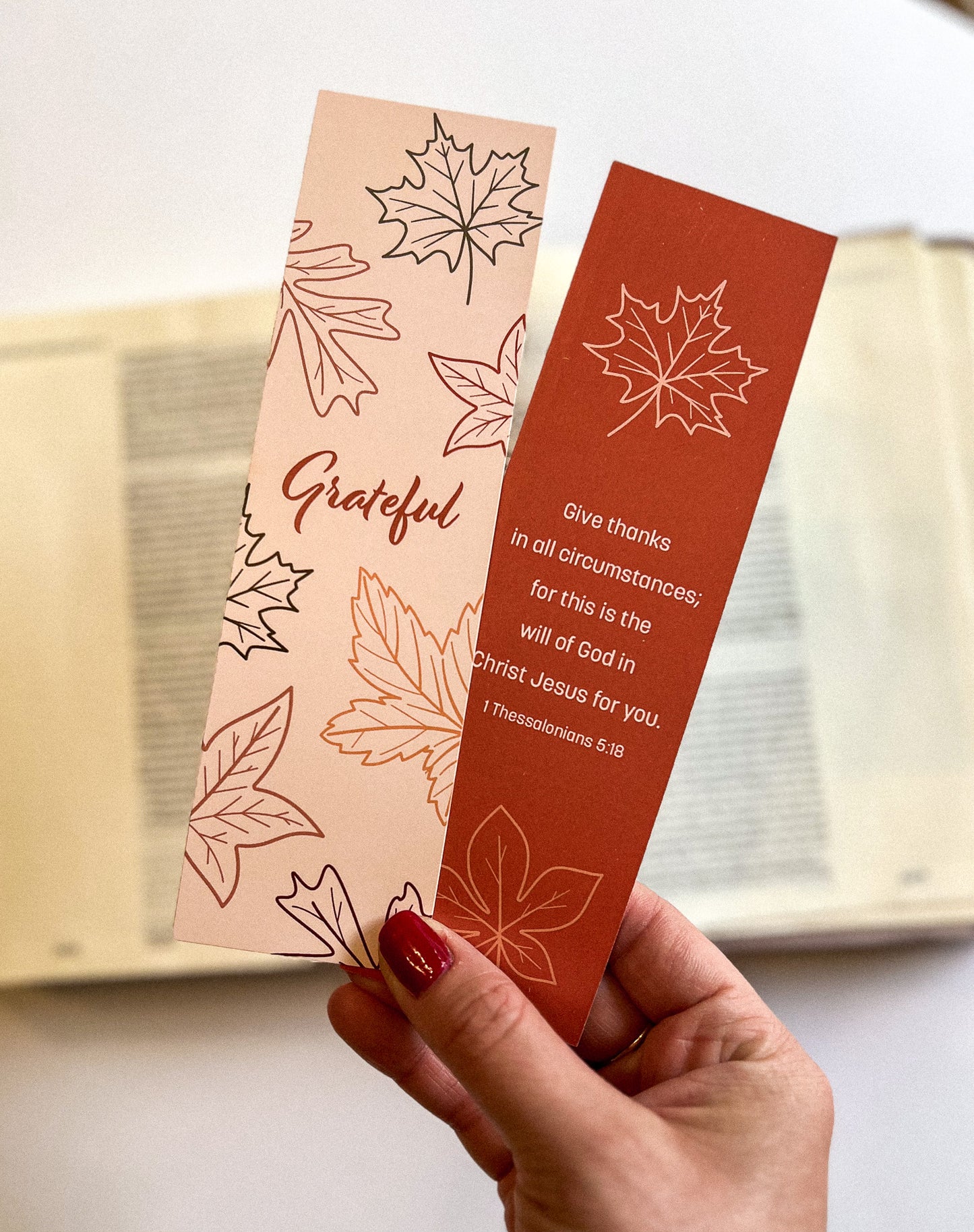 Grateful Verse Bookmarks