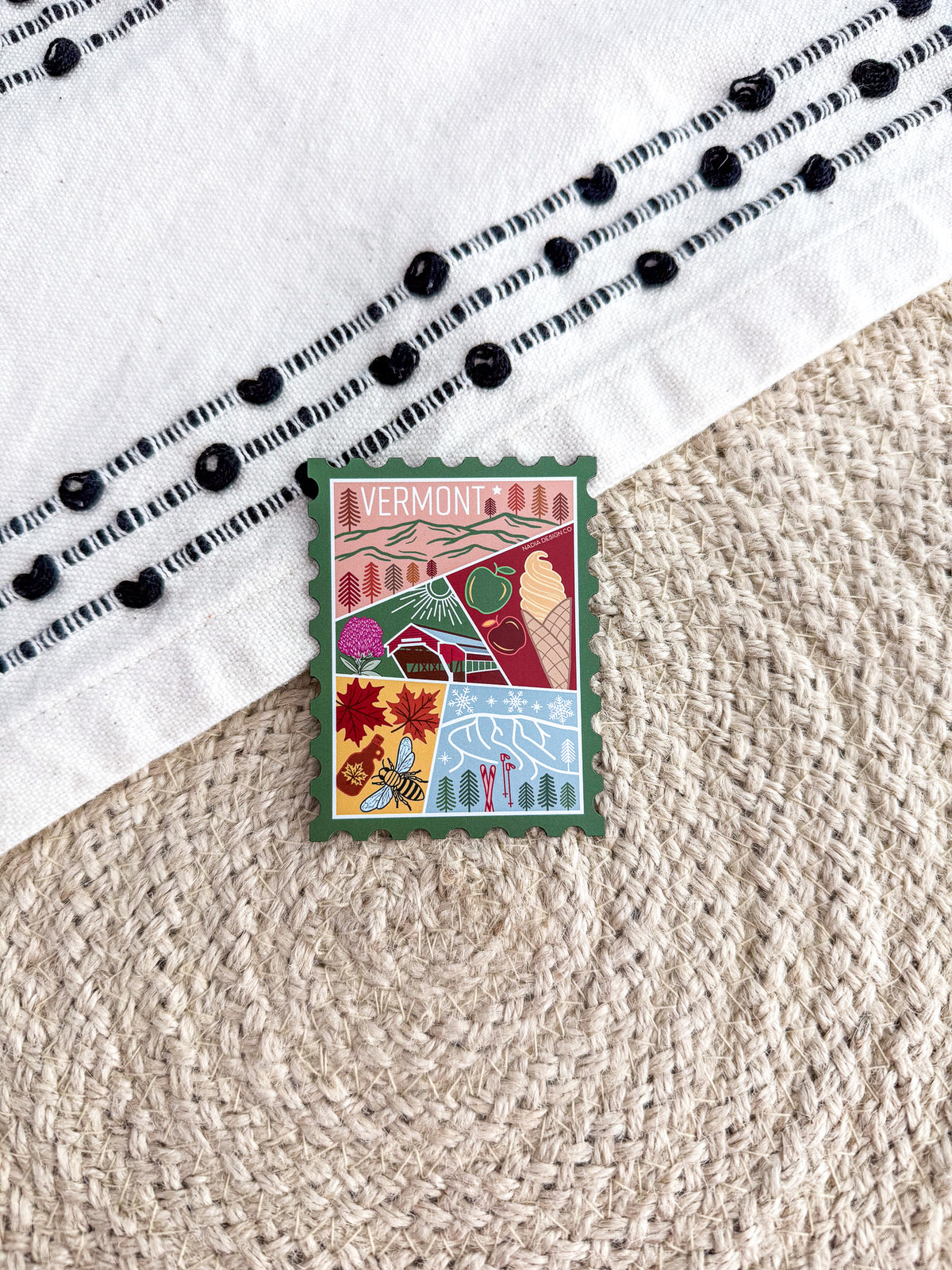 Vermont Stamp Magnet