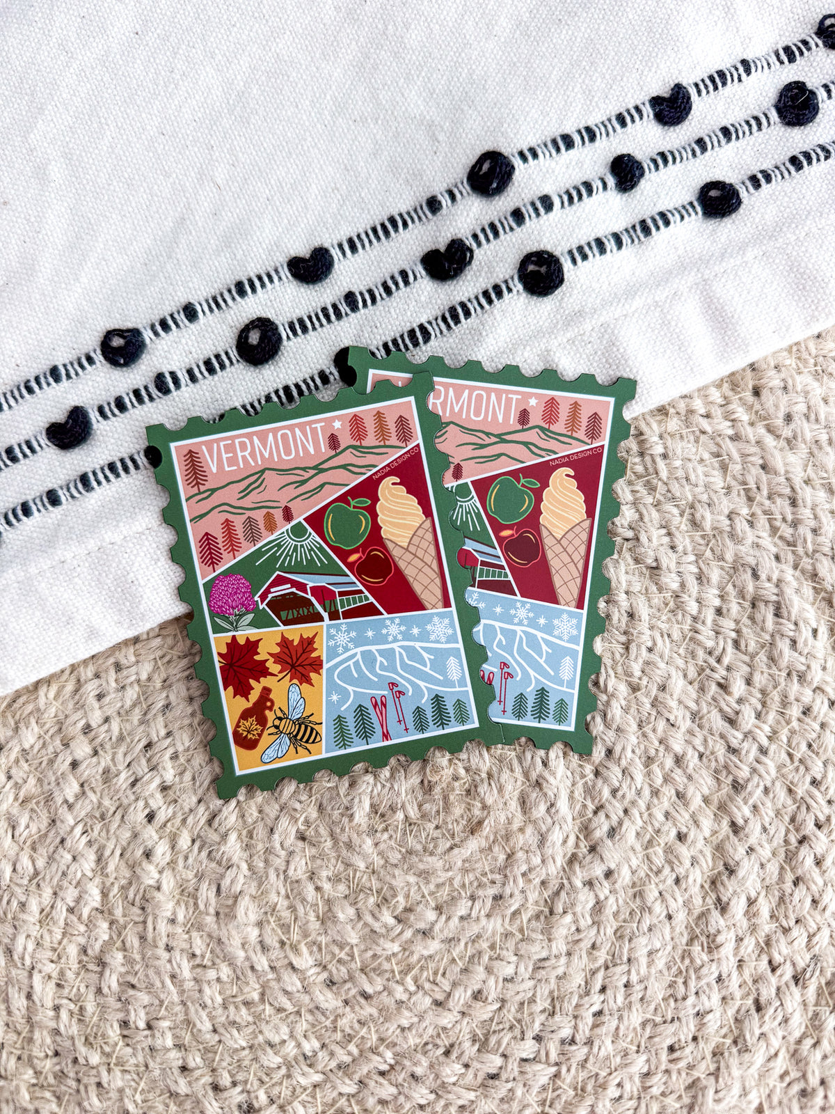 Vermont Stamp Magnet