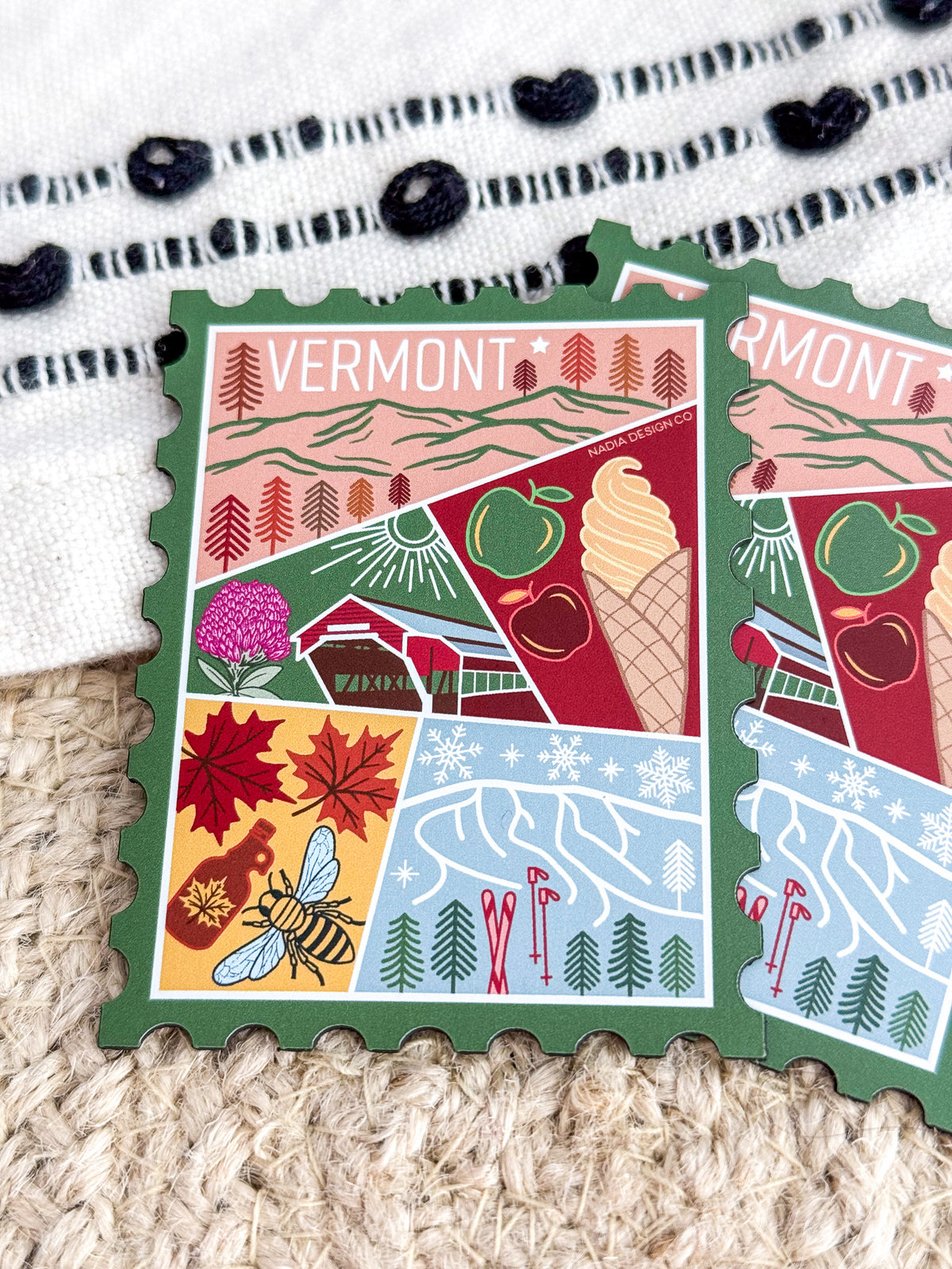 Vermont Stamp Magnet