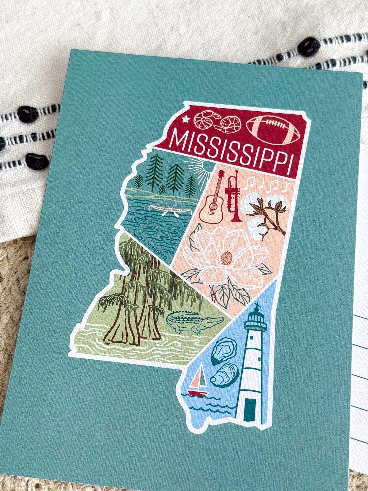 Mississippi Postcard