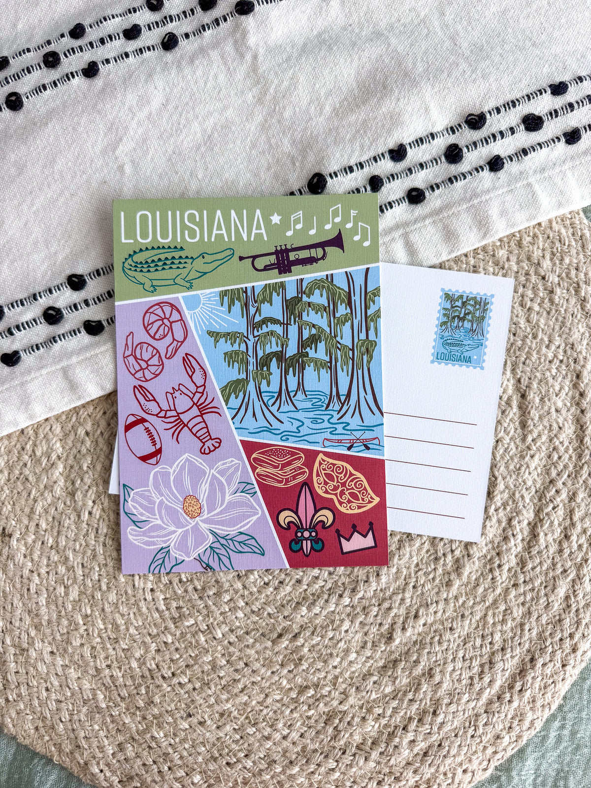 Louisiana USA Postcard