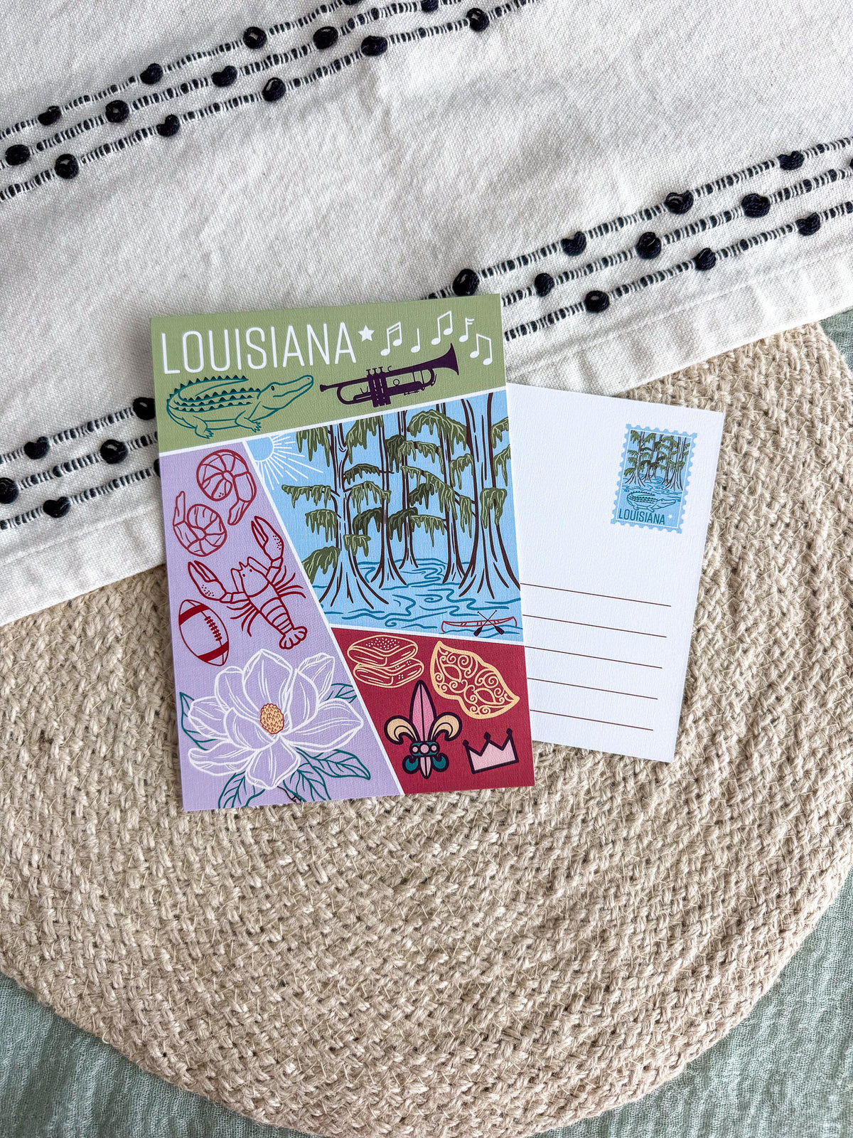 Louisiana USA Postcard