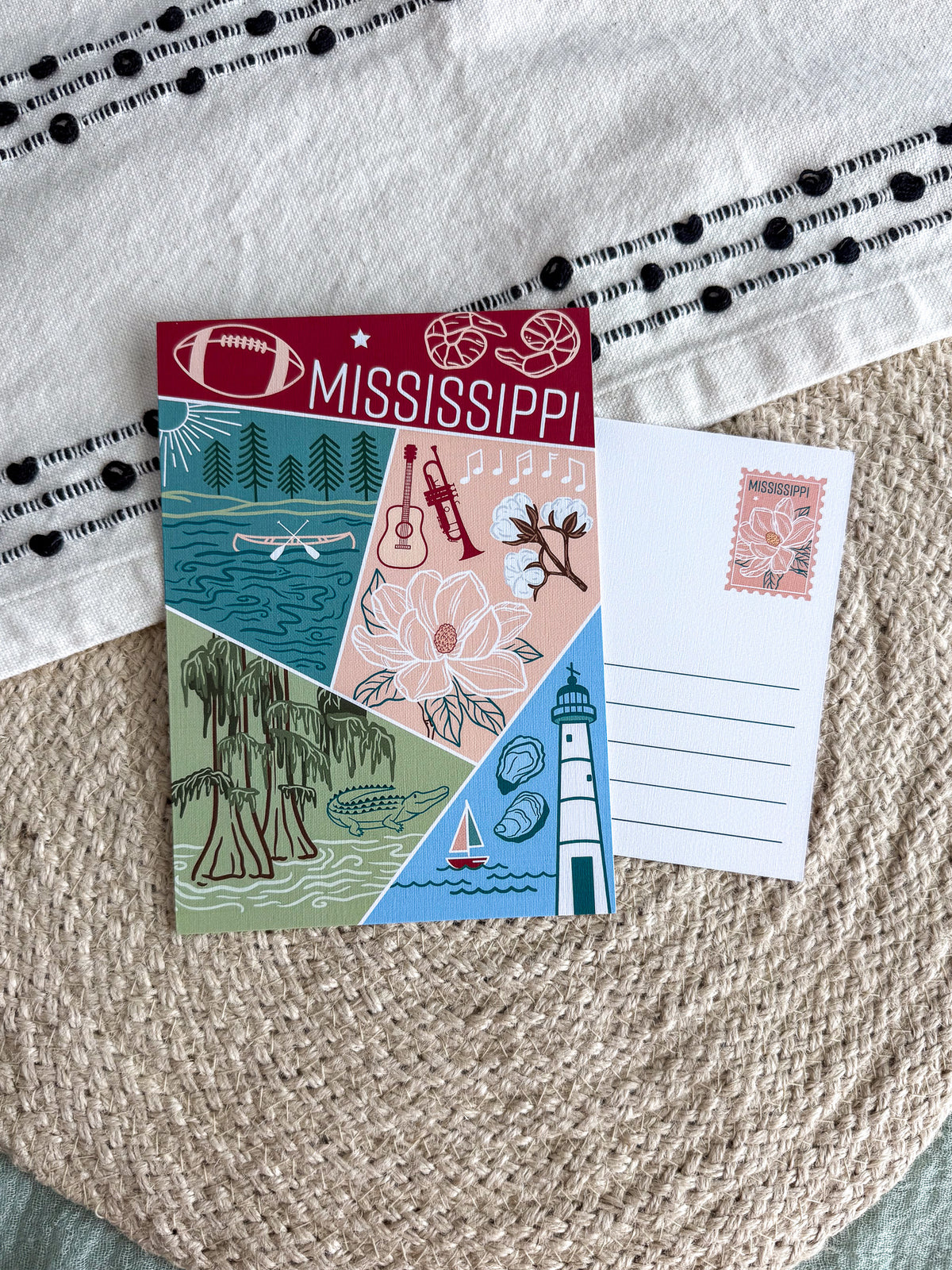 Mississippi USA Postcard