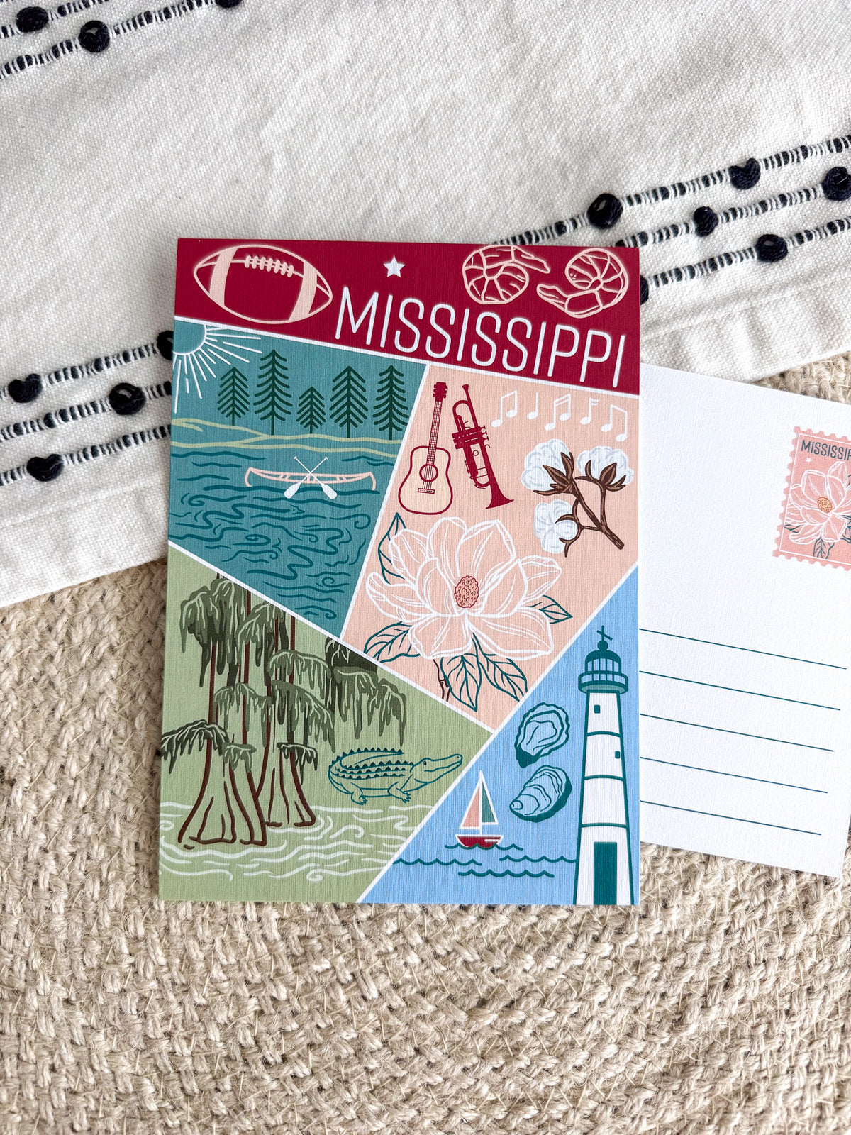 Mississippi USA Postcard
