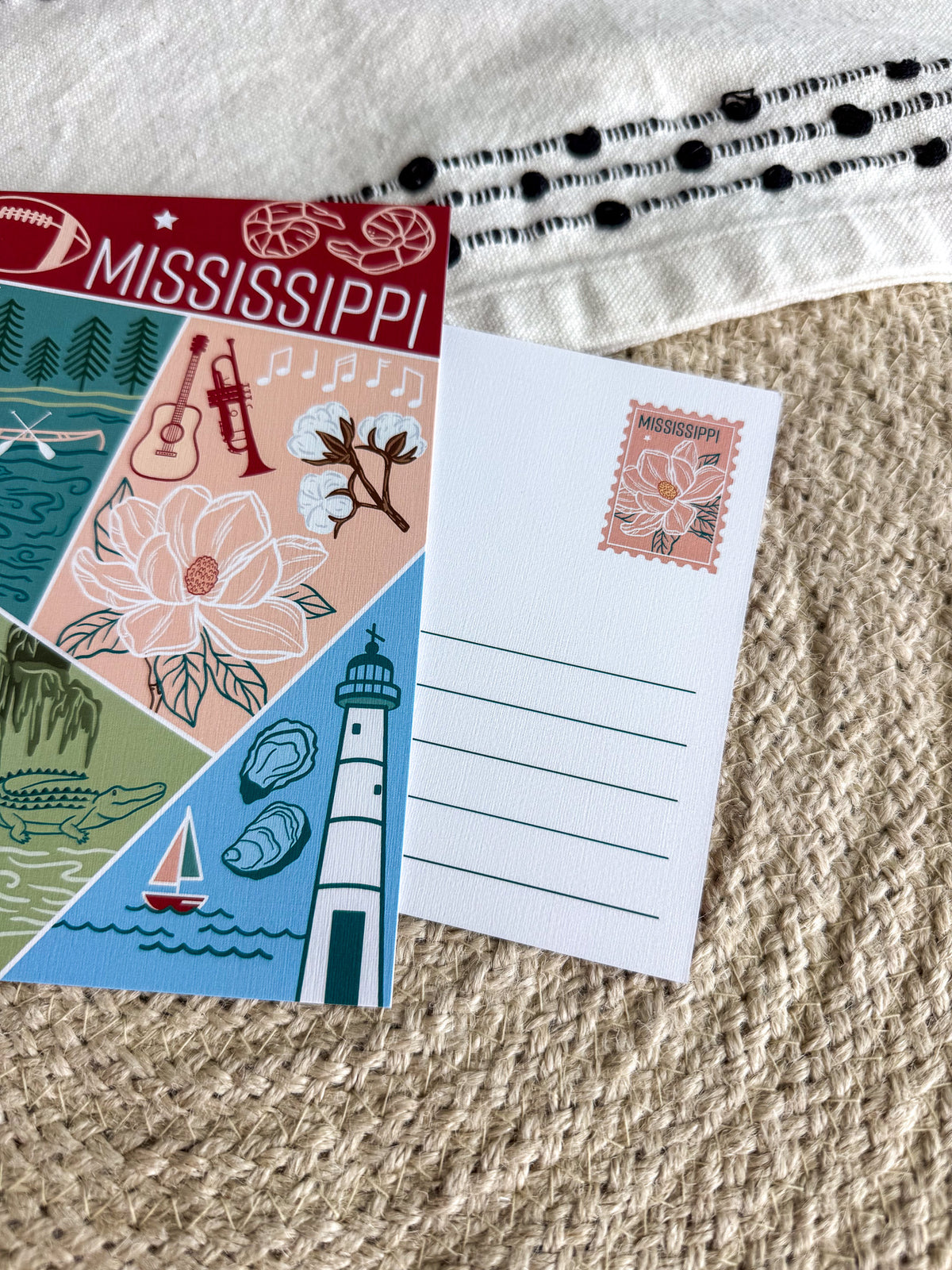Mississippi USA Postcard