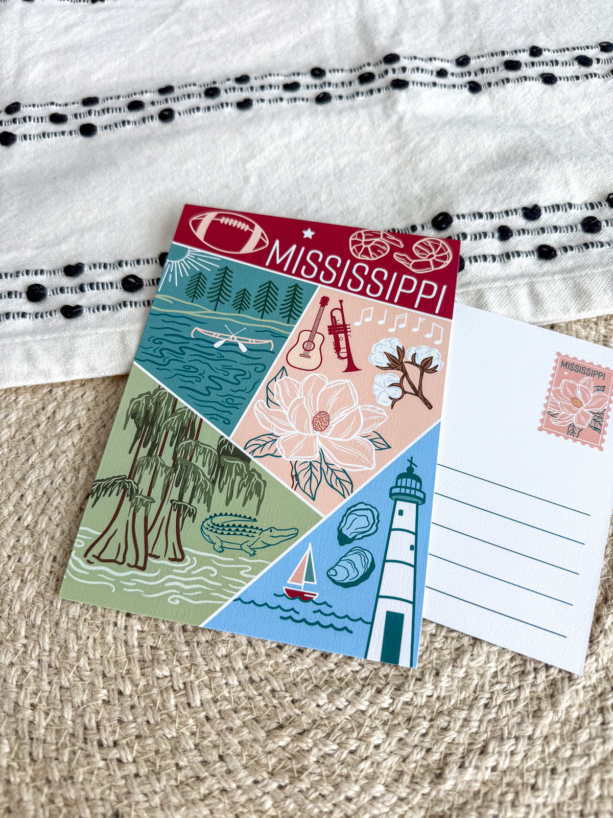 Mississippi USA Postcard