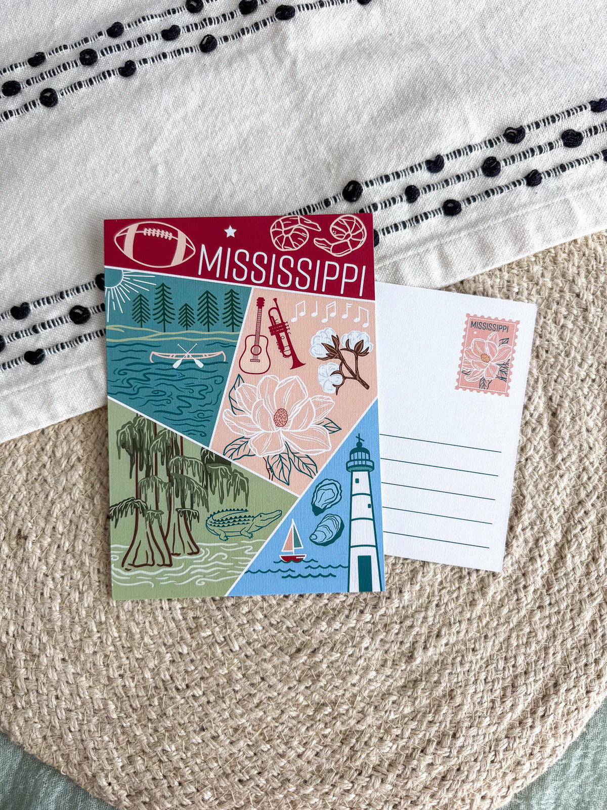 Mississippi USA Postcard