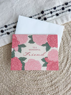 To a Wonderful Friend Greeting Card