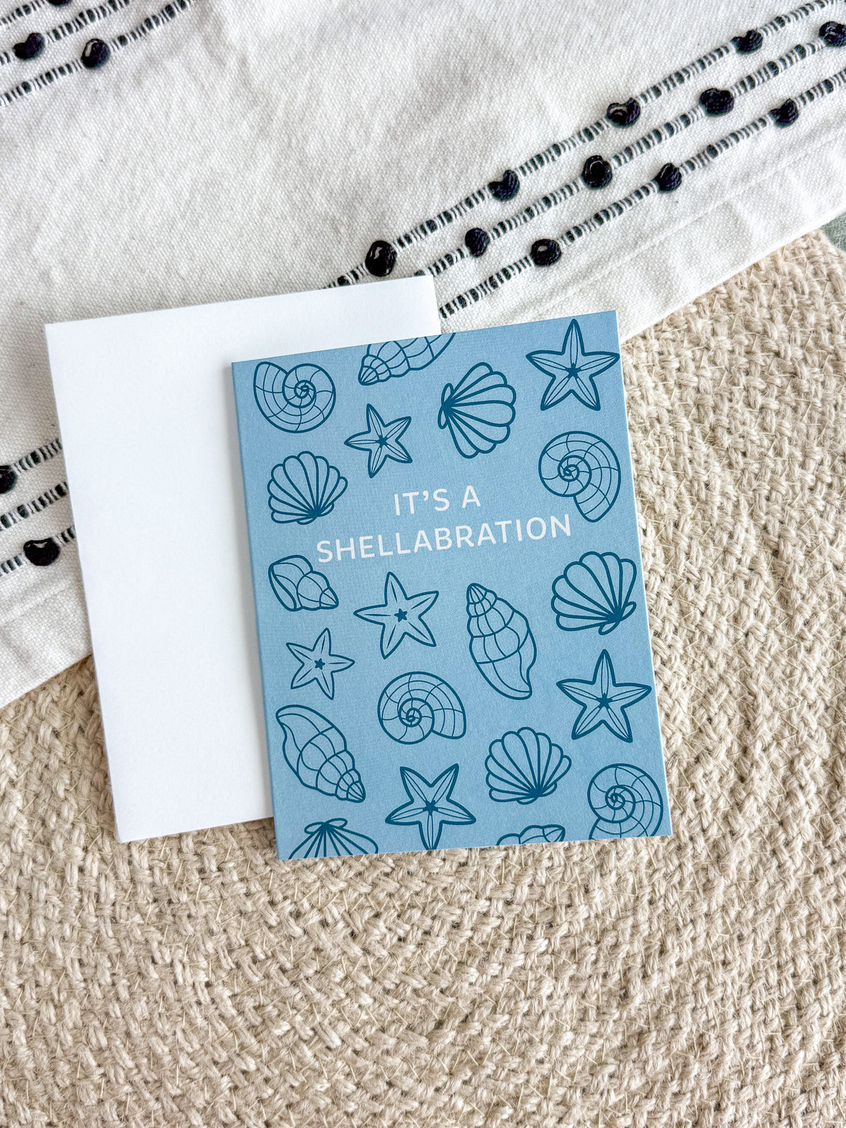 It's a Shellabration Greeting Card