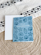 It's a Shellabration Greeting Card