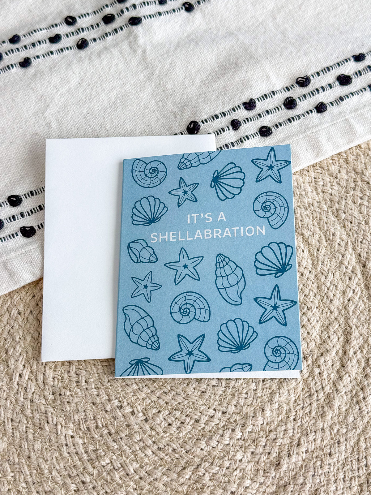 It's a Shellabration Greeting Card