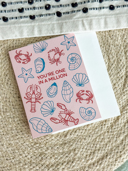 You're One in a Million Greeting Card