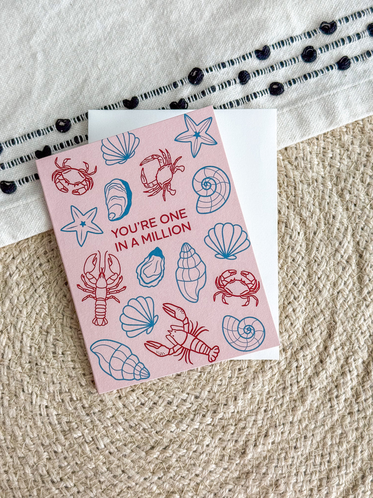 You're One in a Million Greeting Card
