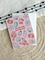 You're One in a Million Greeting Card