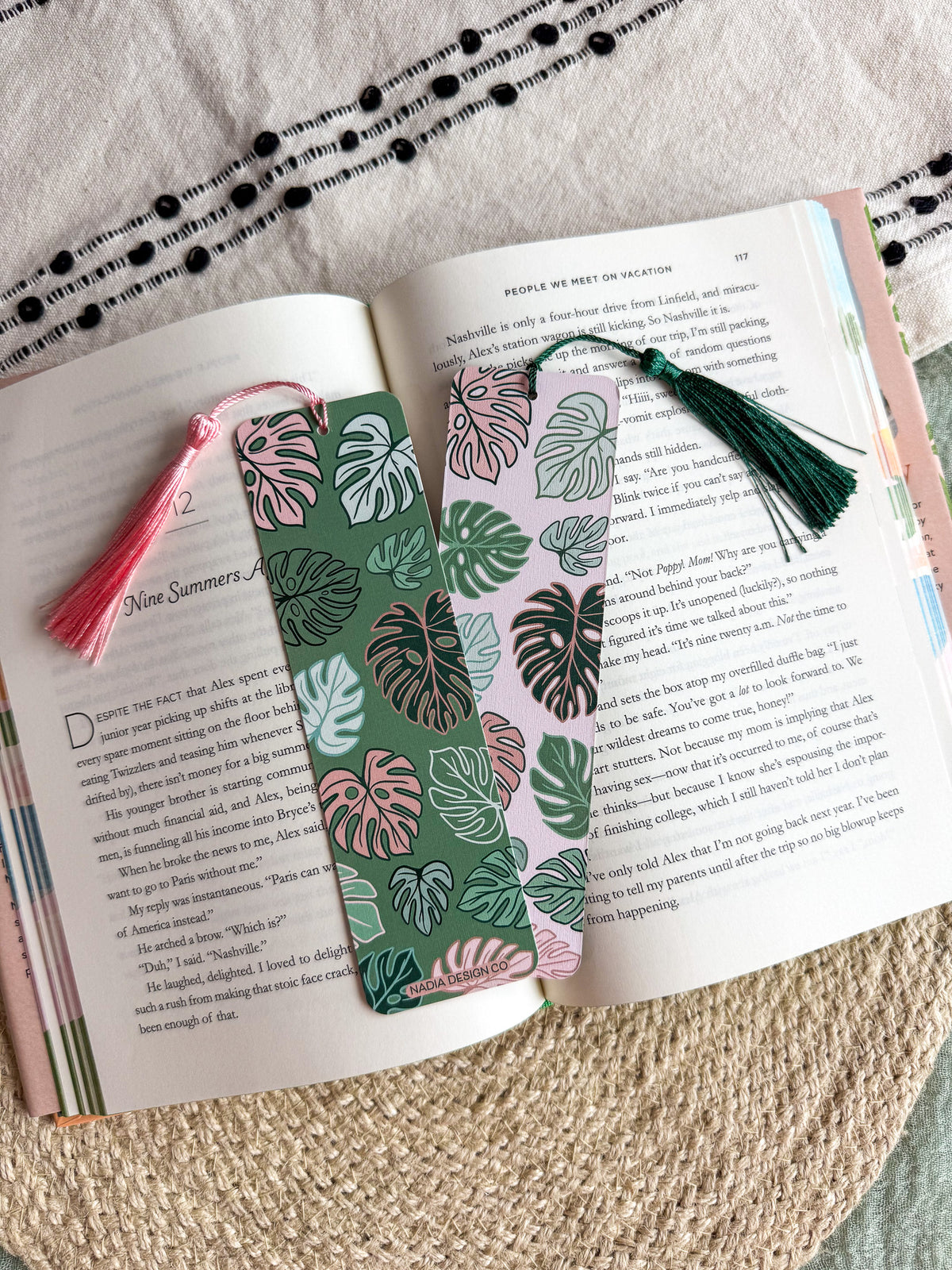 Monstera Bookmark
